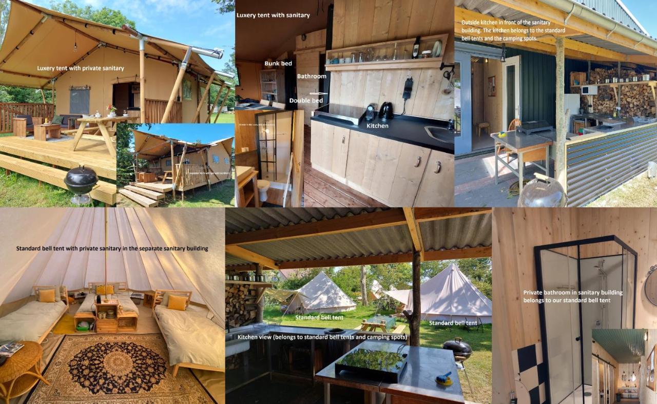 Hotel Glamping Essenhof Aagtekerke Exterior foto